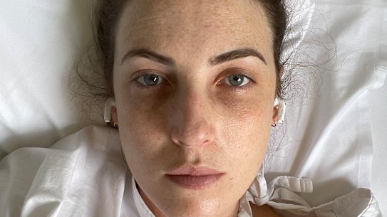 Age journalist Erin Pearson had a nightmarish stay in COVID ward this month.