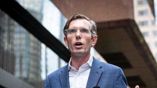 NSW Treasurer Dominic Perrottet has his hat in the ring for premier.