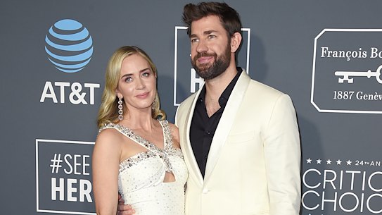 Emily Blunt and John Krasinski