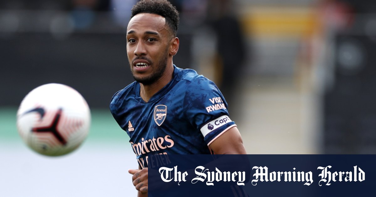 English Premier League 2020 21 Arsenal S Pierre Emerick Aubameyang Signs New Three Year Deal