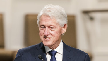 Former President Bill Clinton in January.