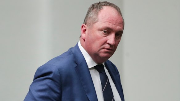Barnaby Joyce is the key target of the anti-Nationals group.