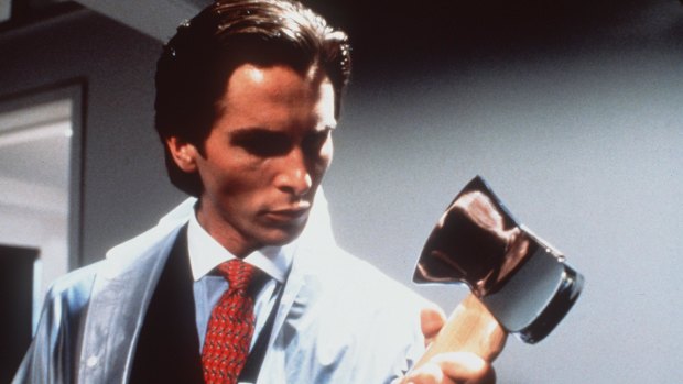 Christian Bale in American Psycho.