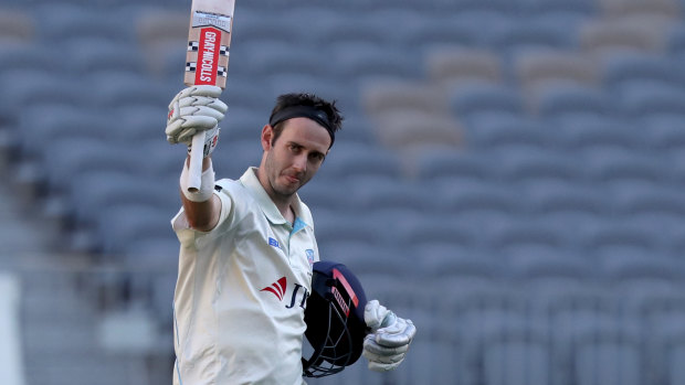 Waiting game: Kurtis Patterson won't play in the first Test.