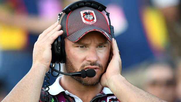 Dean Young made his pitch to coach the Dragons on a full-time basis.