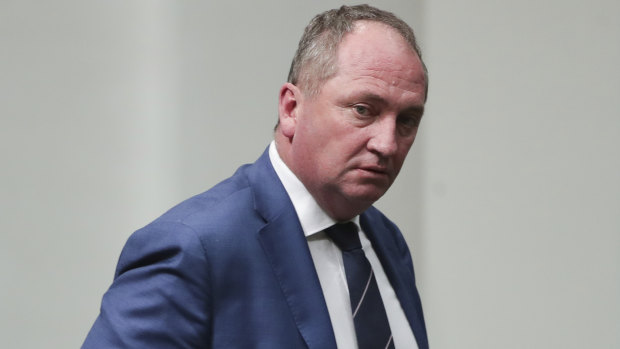 Barnaby Joyce is the key target of the anti-Nationals group.