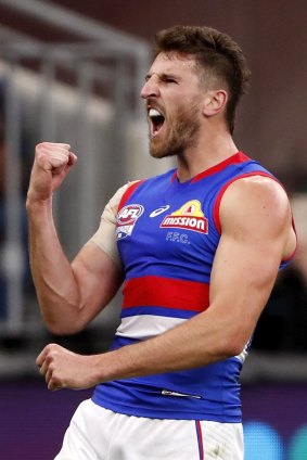 Marcus Bontempelli shone for the Bulldogs in the grand final.