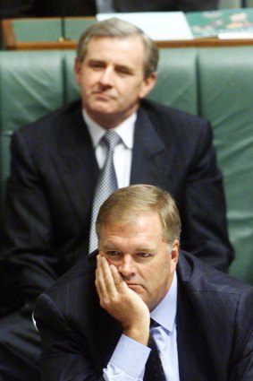 Simon Crean took over the Labor leadership from Kim Beazley after the 2001 election.