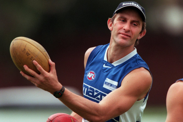Corey McKernan was a ruck star for North Melbourne and could perform all over the ground.