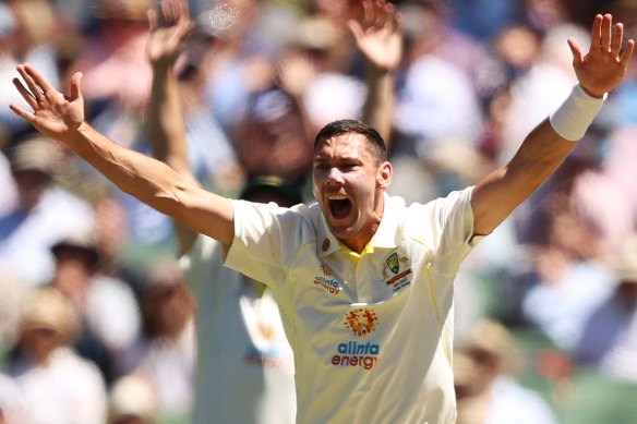 Scott Boland, only the second Indigenous man to be selected to play for Australia, helped eviscerate England on day three of the Boxing Day test.
