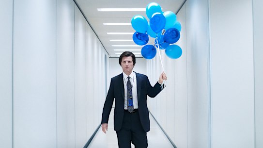 Mark (Adam Scott) is still searching for answers in the second season of Severance.