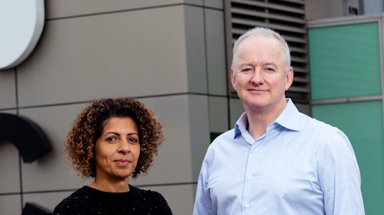 ABC managing director Hugh Marks and human resources chief Deena Amorelli are facing down staff demands.