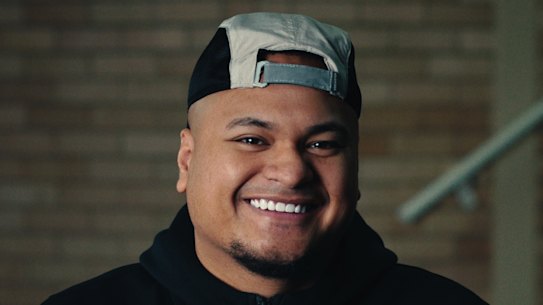 “Footy, the factory, or a life of crime” are prospects for the Pacific Islander community in western Sydney, says Onefour member Spenny.