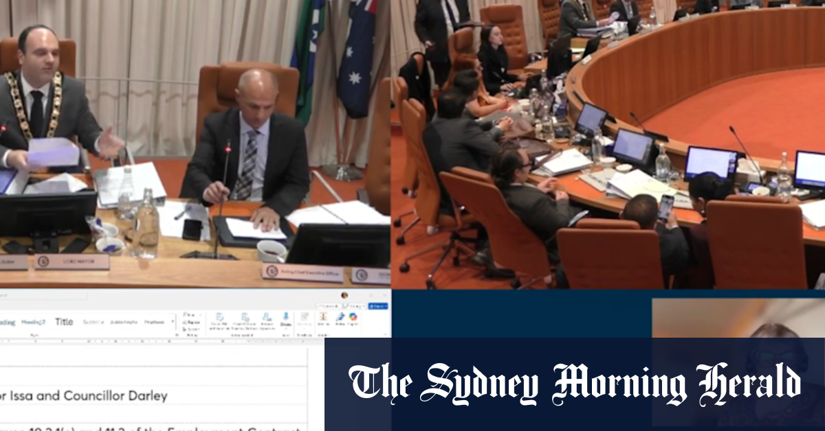 Parramatta Council CEO Gail Connolly sacked in rowdy late night meeting