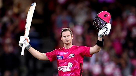 Steve Smith has been in exceptional form for the Sixers, including back-to-back centuries last week.