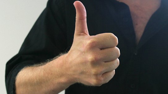 Thumbs up