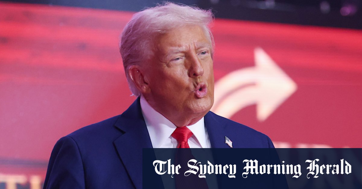 Health Minister seeks advice after Trump foreshadows ‘historic’ announcement
