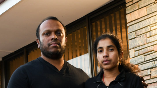 Aishwarya’s parents Aswath Chavittupara and Prasitha Sasidharan.