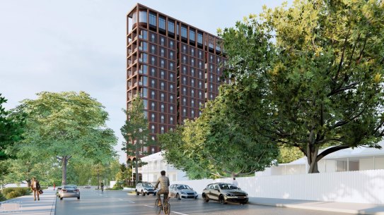 The 15-storey hotel would include 92 suites.