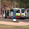 Emergency services were called to North Ward in Townsville.