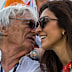Bernie Ecclestone and his former partner Slavica.
