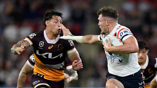 Jordan Riki and Angus Crichton.