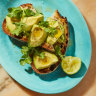 Bill Grangeer’s avocado on toast.