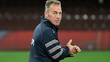Hawthorn coach Alastair Clarkson.