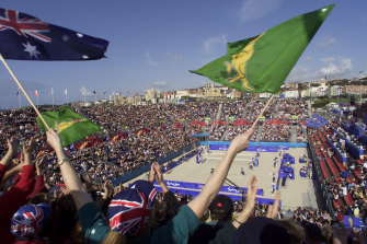 From A Protest To A Party How Bondi Was Won Over By Beach Volleyball