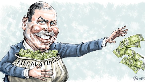 Josh Frydenberg’s cash splash.