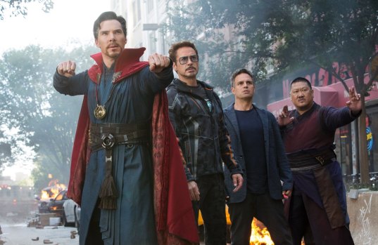 We're getting upset about the Avengers film on Anzac Day ... really?