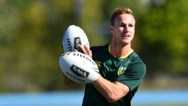 High standards: Kangaroos No.7 Daly Cherry-Evans wants to be the best halfback in the game.  