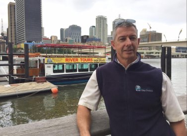 Darren Timms from River City Cruises in 2017 said new tourism boat marina facilities were needed.