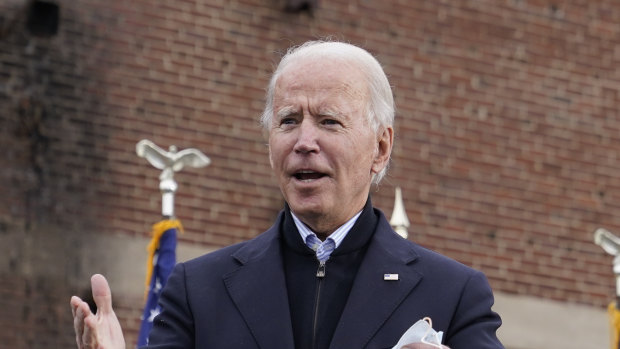 Joe Biden on the stump in Georgia where his hopes for the easy passage of his reform agenda will live or  die.