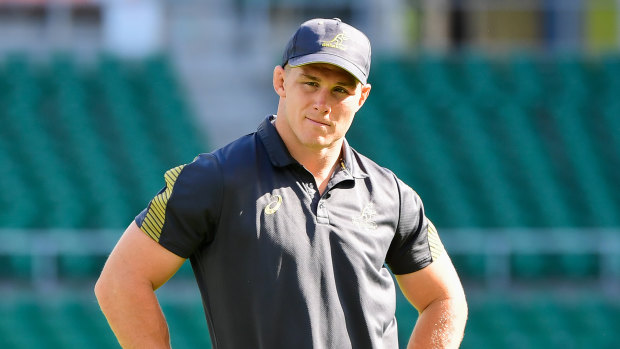 Out: Michael Hooper has been ruled out of Australia's final pool match on Friday against Georgia. 