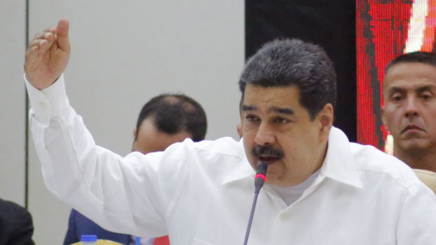 Venezuela's President Nicolas Maduro, pictured in Cuba on December 14, is about to begin his second term.