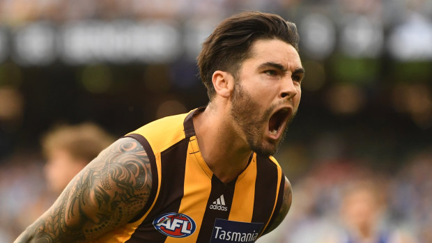 Chad Wingard expects to play mostly as a forward at Hawthorn