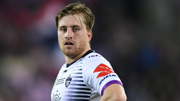 Storm star Cameron Munster has won the club's player-of-the-year award.