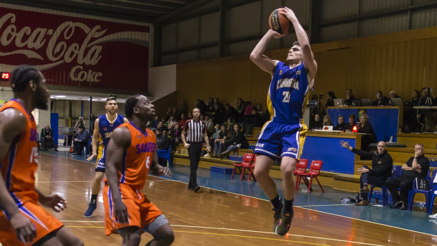 Long shot: The Canberra Gunners have a new basketball home.