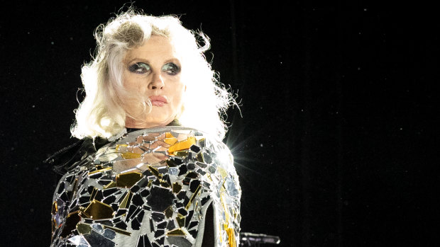 Debbie Harry of Blondie was part of the Pandemonium line-up. She performed at Coachella, California, in 2023.