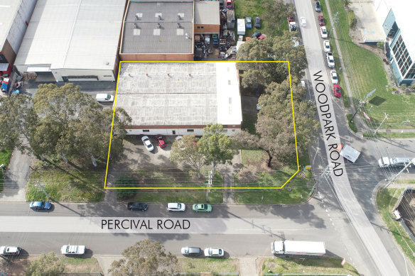 The 95 Percival Road site at Smithfield sold for $3.21 million.