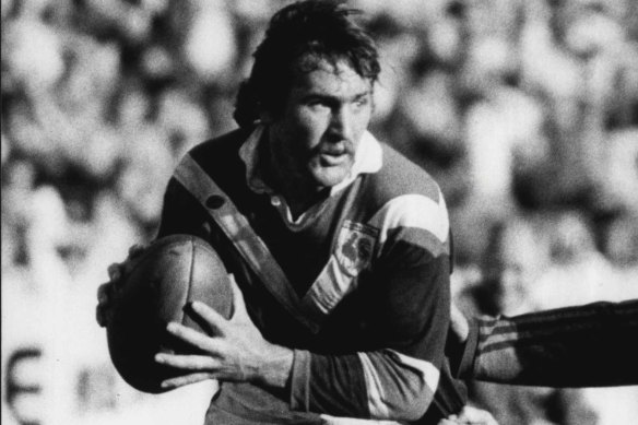 Robert “Rocky” Laurie in action in 1981.