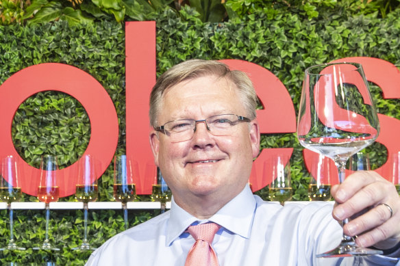 Coles boss Steven Cain admitted the company had lost some market share during COVID.