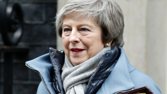 Britain's Prime Minister Theresa May.