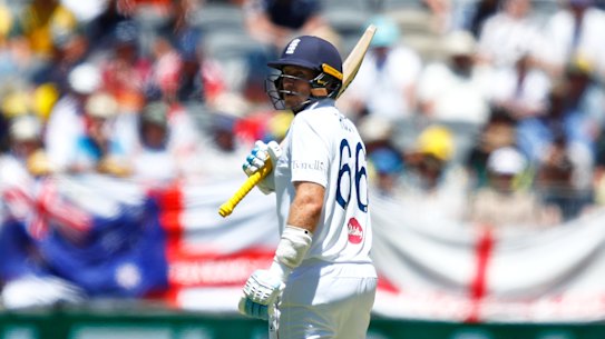 Joe Root scored a seven-ball duck. 