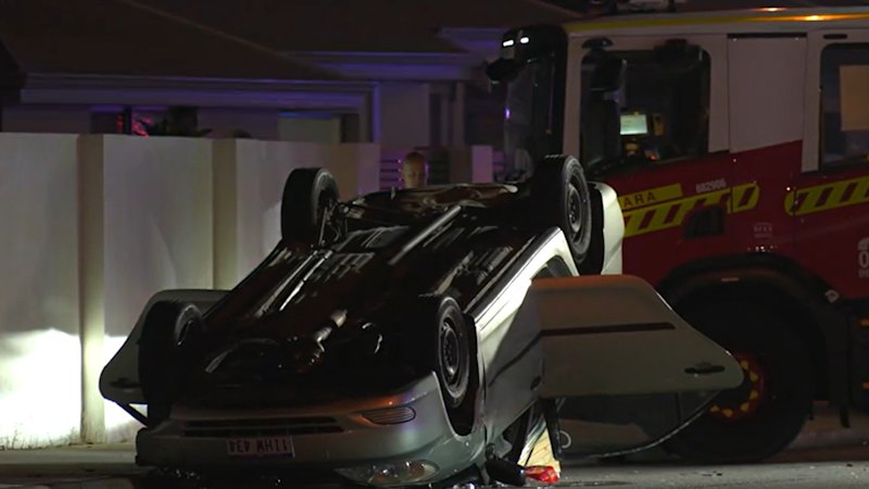 WA news LIVE: Teenager trapped as car flips in Morley crash