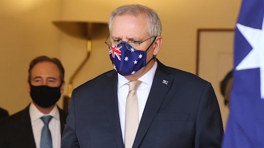 Prime Minister Scott Morrison and Health Minister Greg Hunt have defended the vaccine rollout.