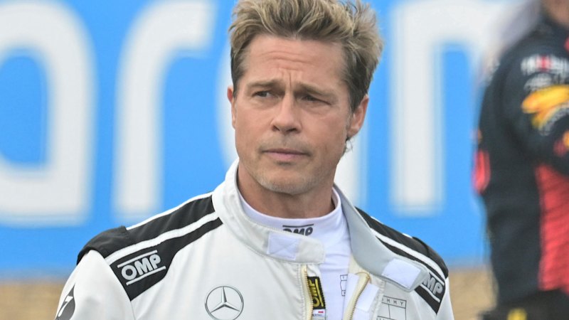 Brad Pitt goes full movie star in skilfully made but monotonous motor-racing drama