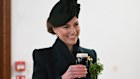 The Princess of Wales enjoys a pint at a St Patrick’s Day parade in London.