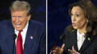 Donald Trump and Kamala Harris during the debate. Tariffs are on the agenda of both candidates.